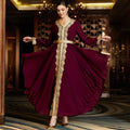 Abaya New Designs Embroidered Traditional Islamic Clothing Latest Caftan Design Robe Abaya Muslim Dresses Dubai
