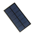 BUHESHUI 1W 3V Solar Panel DIY Solar Charger for 2.4V Battery System Toy Panel 120*60MM