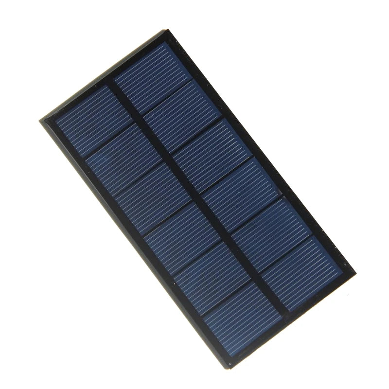 BUHESHUI 1W 3V Solar Panel DIY Solar Charger for 2.4V Battery System Toy Panel 120*60MM