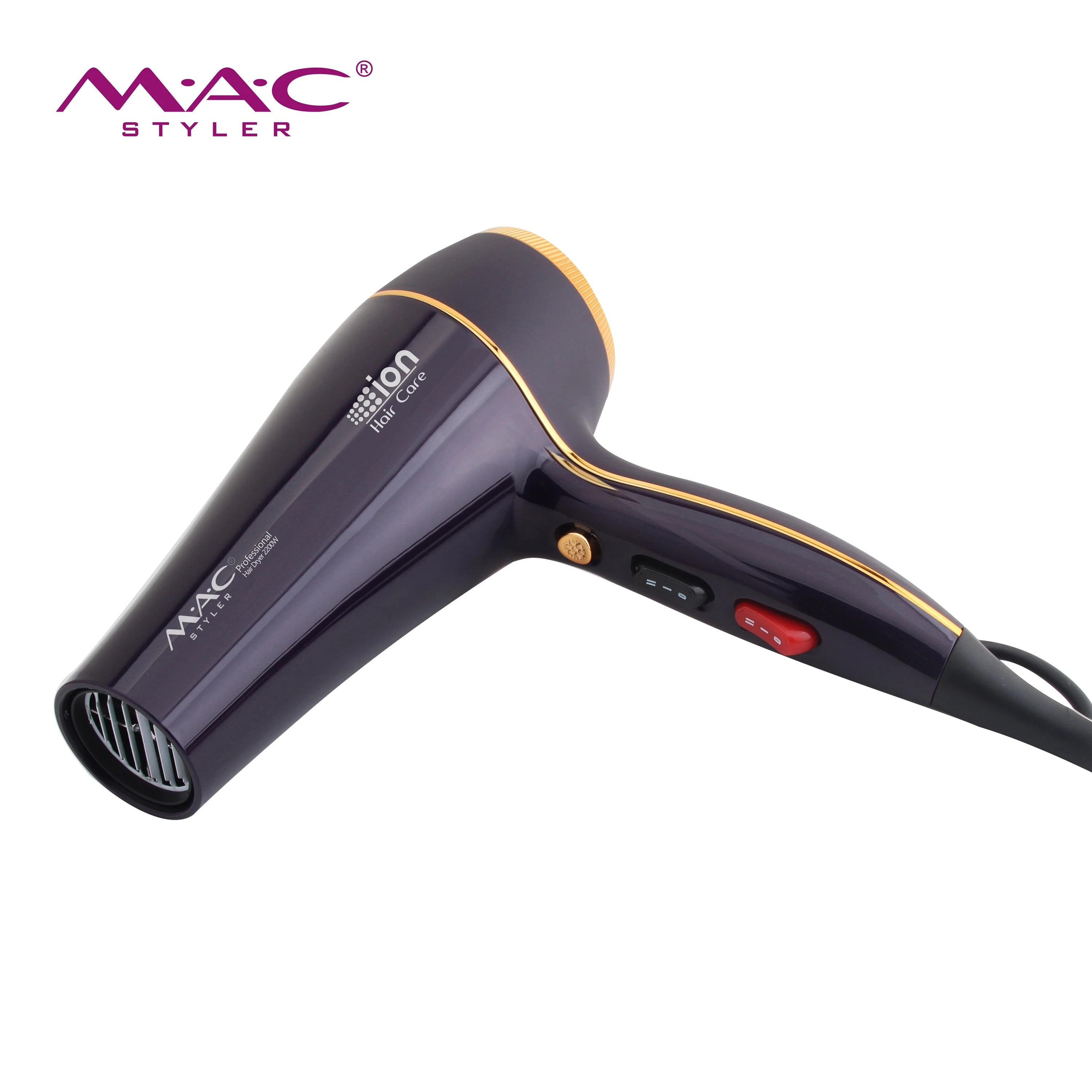 One Step Hand Hair Dryer Holder Professional Salon 2200w High Speed Powerful Hair Blower Dryer