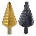 LARGE Size 10-45mm Titanium Plated Nitriding Step Drill Bit