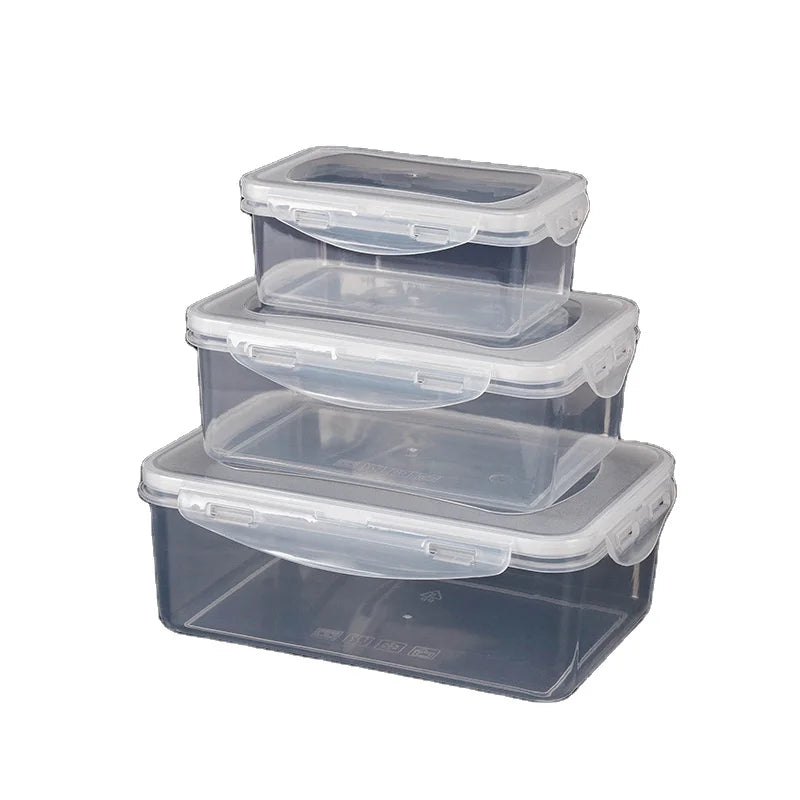 2021 New High Quality Plastic Classic Modern Rectangle Storage Boxes & Bins Popular Food Container Hot Sale