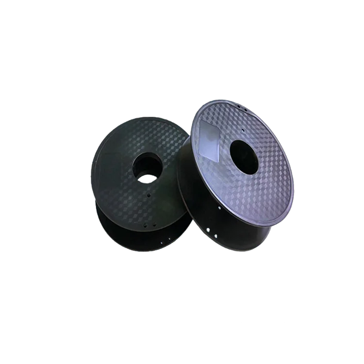 Custom 200MM Eco-Friendly Recycled Plastic Empty Spool Bobbin 3D Printer Filament Winding 90mm Tube Diameter 53mm Centre Hole MegaBDM