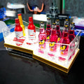 Led Ice Bucket Acrylic CASA Acrylic Nightclub Round Shape Beer Ice Bucket