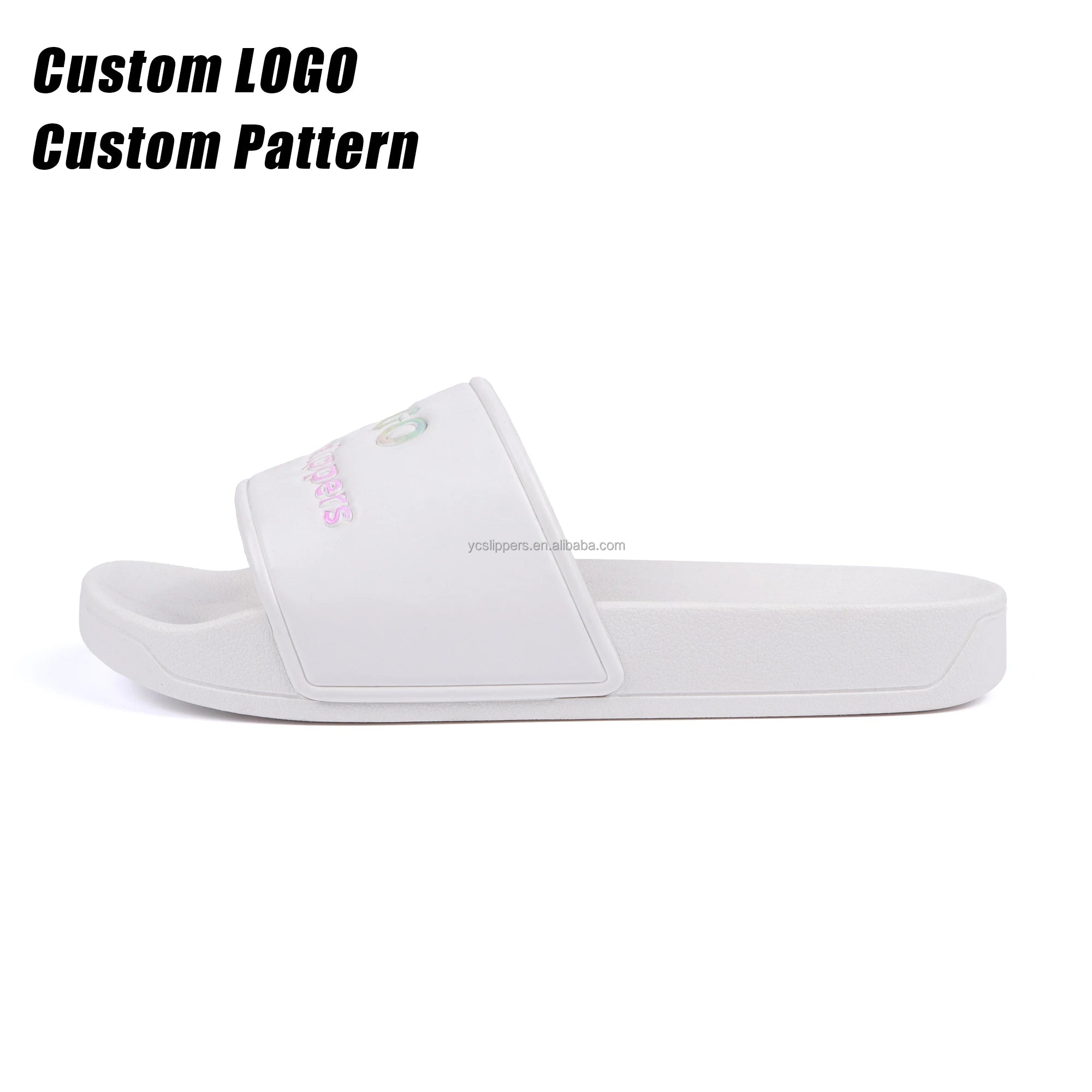 BreezeStep Custom Printed Men's Designer Slippers Hot Sale Summer Flip Flops with EVA Insole Logo Slide Footwear for Winter