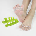 Adjustable Hammer Toe Straightener Corrector Gel Straighteners With 4 Holes Snail Separator Separators
