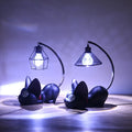 Creative Home Decorations Small Table Bedside Lamp re sin Kiki's black Cat Lamp for Kids Room