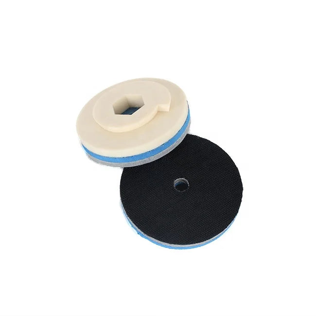100mm 125mm 150mm Snail lock holder backer for in line machine easy edge polishing disc wheel