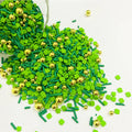 1 KG Per Bag 5 mm Polymer Mix Clover Beads Slices Sprinkles for Slime Nail Art Slime Resin Crafts