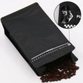 MOQ 100pcs 1lb 16oz Flat Bottom Coffee Pouch with One Way Degassing Valve Other Coffee Makers Packaging Printing Products Stock