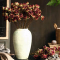 M384 Vintage Floral Arrangement Competitive Artificial Dried Rose Flower Dry Look Roses Silk Artificial Wedding Home 50 Pcs