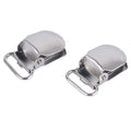 Professional Manufacture Clips 15mm Metal Strap Belt Suspender Clip