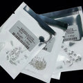 Top Quality White DEF Color VVS Purity Small 1mm to 2.9mm Melee Loose Moissanite Stones Price Per Carat