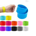 2026 Audit Manufacturer Custom Color Pattern Promotional Gift Silicone Bracelet Slap Wristband
