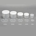 400ml Food Grade Plastic Ice Cream Jar Frosted PP Plastic Body Butter Jars With Child-proof Safety Cap