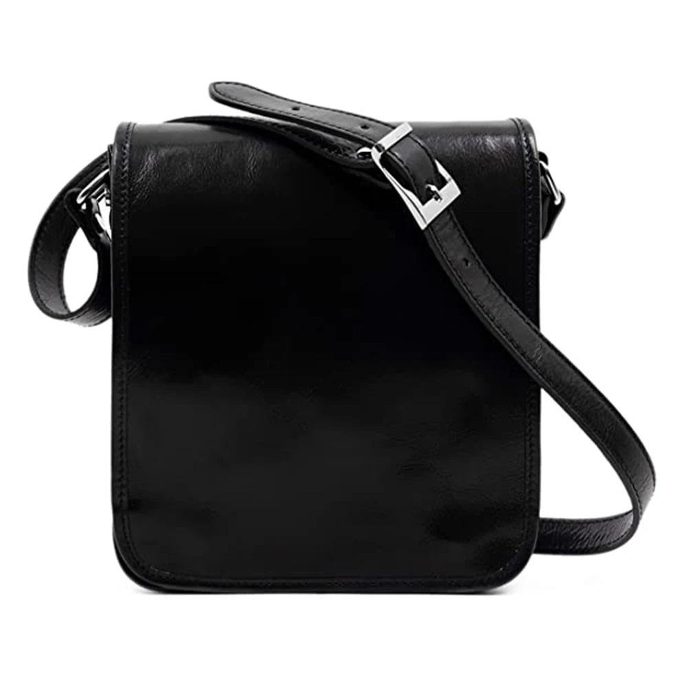 Wholesale Custom Logo Men's Messenger Bags Designer Crossbody Shoulder Bag Genuine Leather Camera Wallet Cell Phone Bag