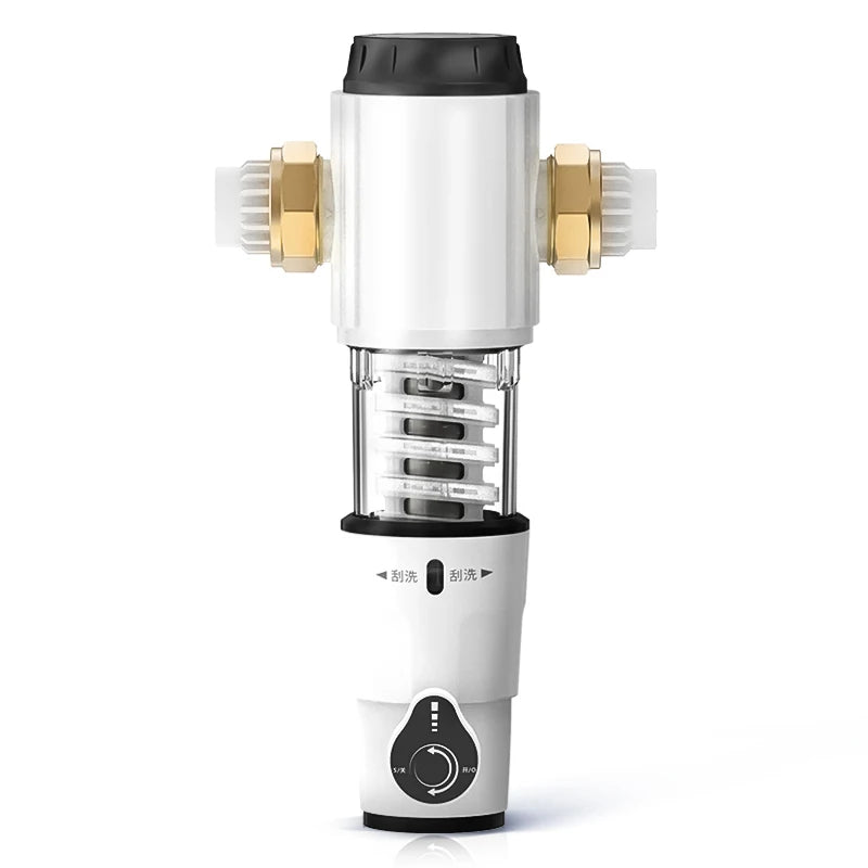 Revesrc Pre Manual Water Filter System for Home Drinking Water High Flow Rate 6T/h -30 Degree Freeze Proof Double Filtration