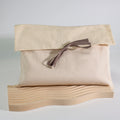 Organic Custom Drawstring Muslin Cotton Dust Cover Bag Bag Cotton Flap Envelope Dust Bag for Handhag Shoes
