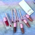 18 Colors Customize  Matte Long Lasting High Pigment Waterproof Lip Liner Lipstick Suit