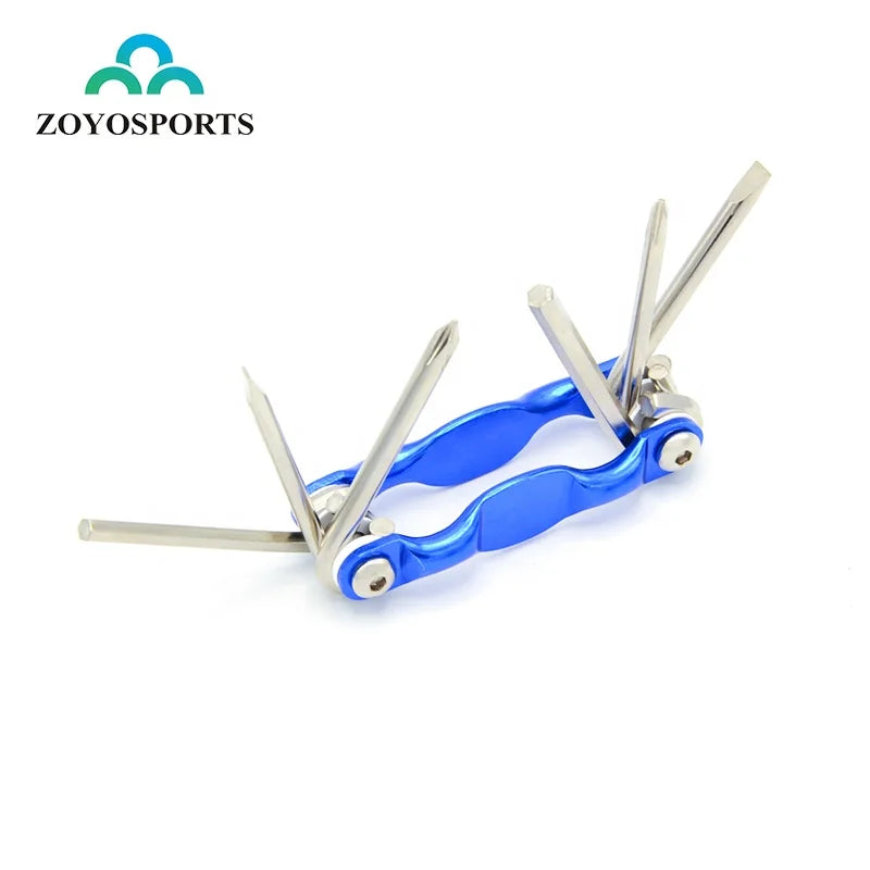 ZOYOSPORTS Bike Multitool Compact and Lightweight Bicycle Repair Kit for Road and Mountain Bikes Cyclist Gift Bike Tools
