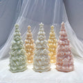 Birdhouse Christmas Tree Silicone Candle Mold Christmas Decor Silicone Mold Dinner Soy Wax Silicone Mould Christmas Decor