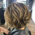 Wholesale Body Bob Short Wig Highlight Honey Blond Lace Front Wig Overnight Delivery Premium Fiber Synthetic Lace Front Wigs