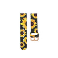 Graffiti Style 20mm 22mm Rubber Strap for for Watch 4 Quick Release Replacement Watch Band