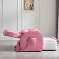 Luxury Pink Pedicure Chair Modern Pedicure Spa Chair Portable Nail Salon Furniture for Manicure Station & Foot Spa