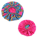 Popular Africa Ankara Muslim Cap Printed Dreadlock Large 100% Cotton Handmade Daily Use All Seasons