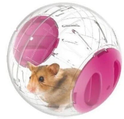 Small Pet Run the Ball Toy Home Hamster Transparent Running Ball 16cm Jogging Pets Chinchilla Hamster Accessories