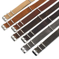 OEM ODM Luxury Custom One Piece Smartwatch Soft Leather Watch Strap 18mm 20mm 22mm 24mm Pin Buckle Band