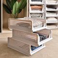 Plastic Portable Storage Baskets Hot Basket for Clothes Storage Organizers Storage Bins for Wardrobe