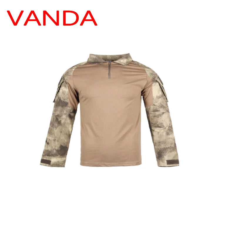 Vanda American Cavalry Tactical Training Uniform T-shirt Training Pants Frog Suit