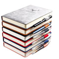 Customized Brand Journal Sewing Hardcover Leather Diary Notebook