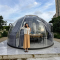 Full House Winter Outdoor Igloo Polycarbonate Aluminium Transparent Exhibition Tents for Hotels Events Dome House