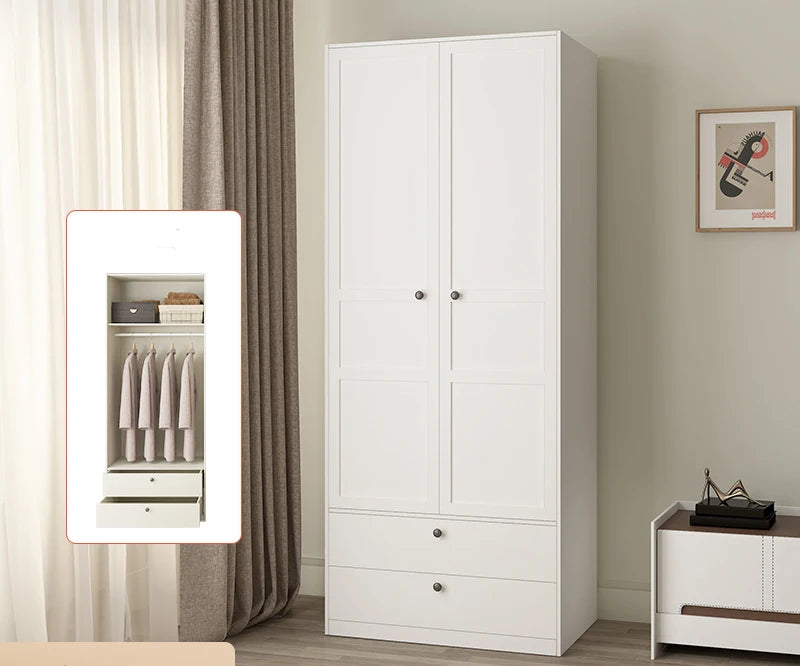 ORPHEUS Bedroom Wardrobe Cabinet with Code Lock Adjustable Height Customizable Color Metal Construction for School & Home Use