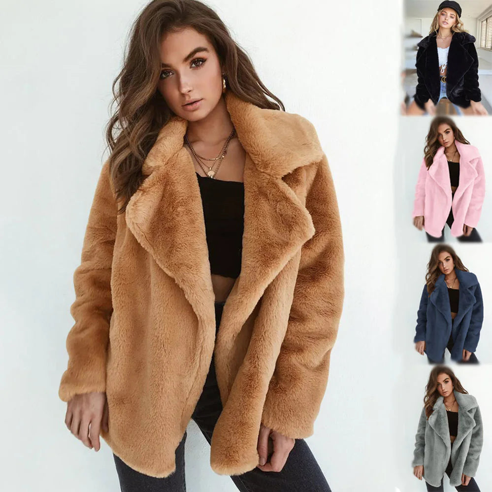 Wholesale Wool Jacket Woman Casual Jacket Outdoor Autumn Winter Warm Jacket Casual Clothing