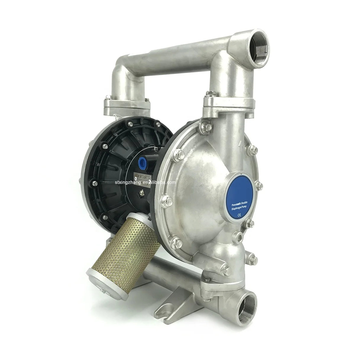 BML-40S 1.5" 1-1/2" Stainless Steel Shell Pneumatic Double Diaphragm Pump Air Operated Pump for Liquid 379L/min