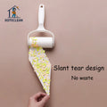 OEM & ODM Detachable Sticky Roller 10cm Tear Type for Pet Hair Plastic Material Standing Dust Cover Short Handle Removes Lint