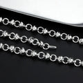 Stainless Steel New Cross Bead Chain Ornament DIY Necklace Bracelet Fashion Niche Taige Jewelry