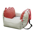 Dog Car Seat with Waterproof and with Safe Belt and Dog Leash Travel Dog Bed 2023 Hot Sale Luxury with Customized Logo Solid