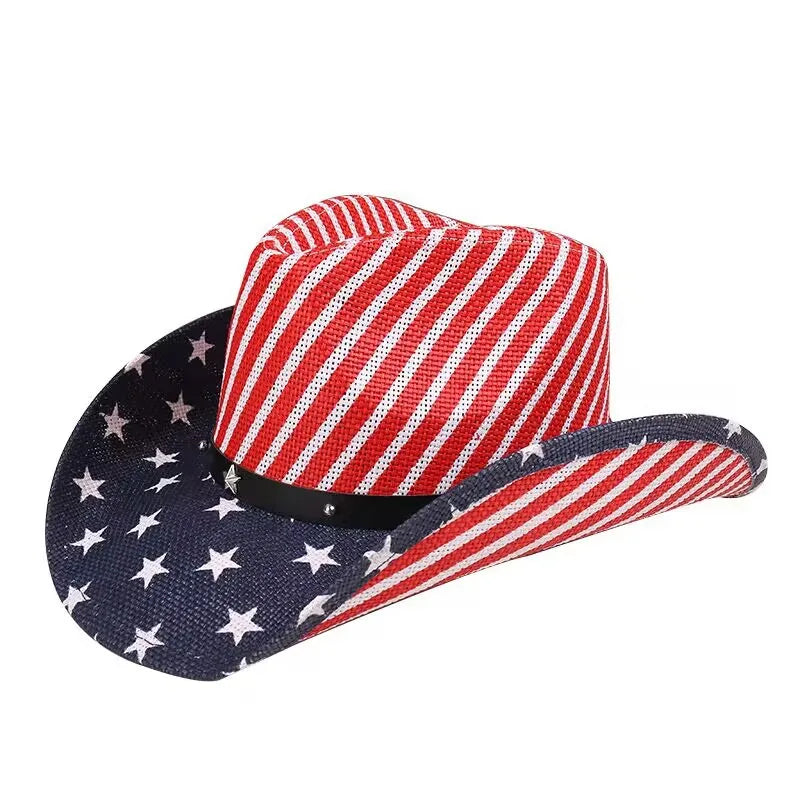 A COWBOY-THEMED PARTY ESSENTIAL Western Look True American Lifestyle Eco-friendly Toquila Straw Cowboy Hat Australian Cowboy