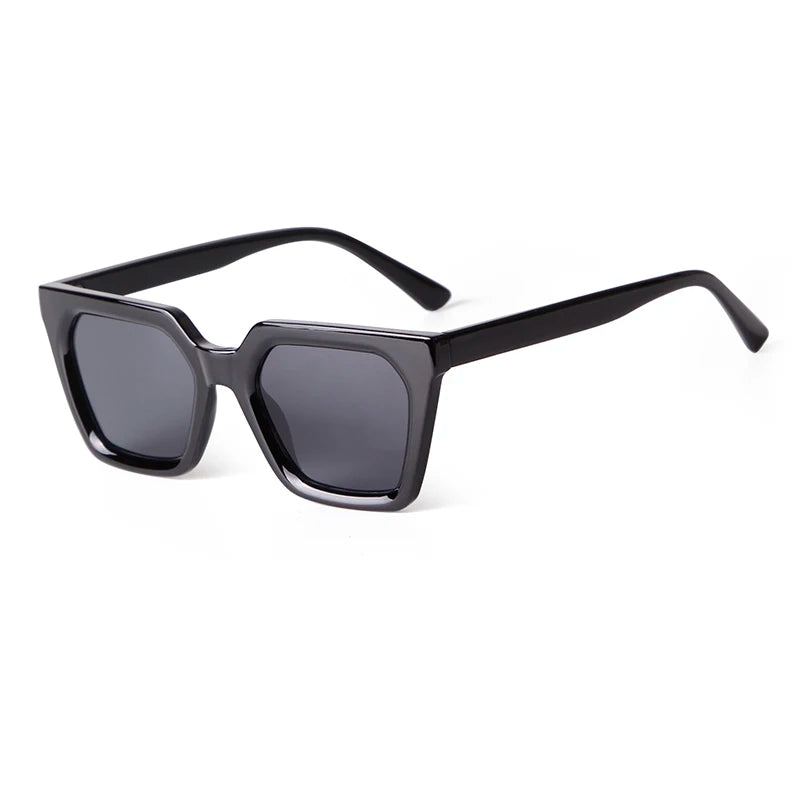 STORY STY2336D Square Retro Sunglasses Simple Design Vintage Sun Glasses Jelly Frame Fashion Leopard Custom Shades 2024
