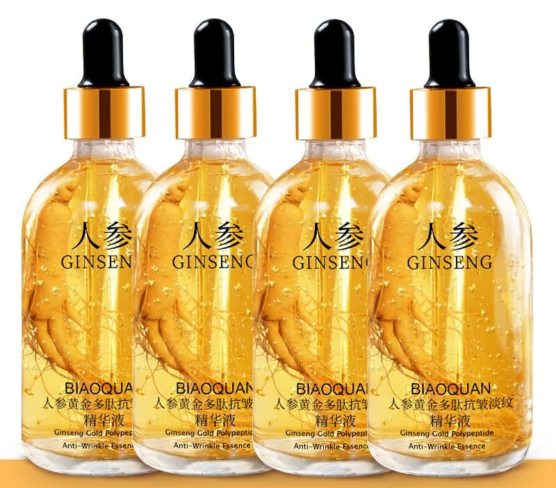Private Label Ginseng Radiance Serum with Ginseng Extract Skin Rejuvenating Face Serum for Anti Aging