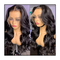12A Glueless HD Full Lace Human Hair Wigs for for Transparent Body Wave 150% Density Long Length Black Women