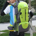 Custom Logo 420D Polyester Tarpaulin Rucksack 45L-50L Fully Waterproof Dry Outdoor Camping Hiking Climbing Bag Low MOQ