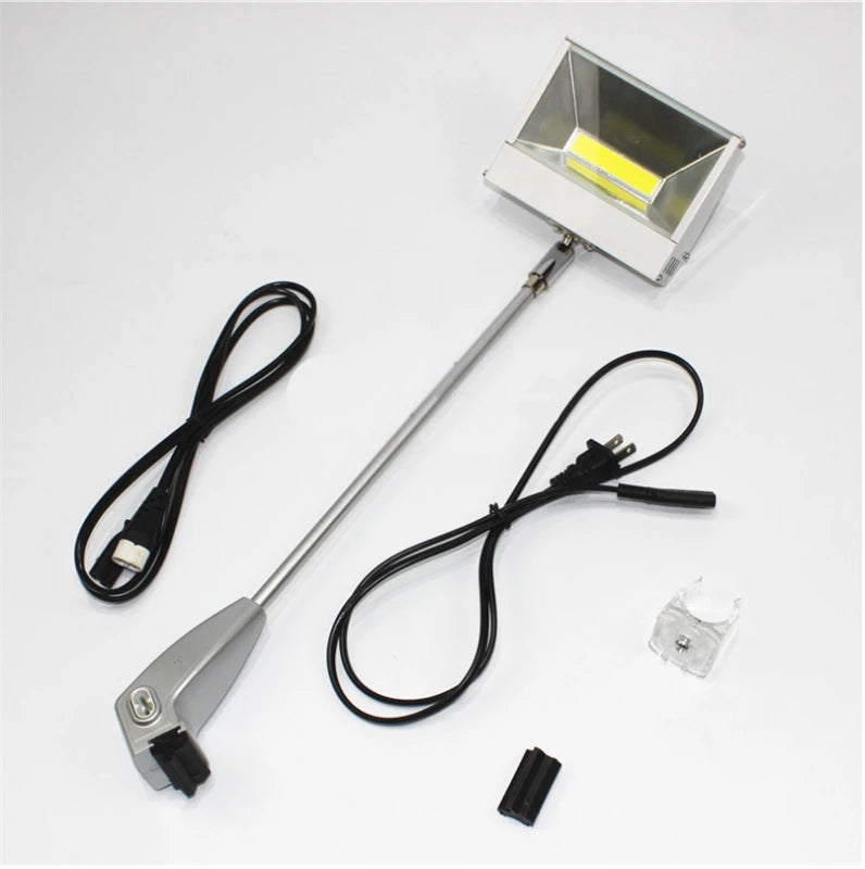 FEAMONT Banner Display Stand LED Spotlight Exhibition Backdrop Accessories Aluminum Hook Clamp Led Clip Light