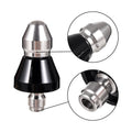 High Pressure Washer 6 SewerJet Nozzle Universal Washing Machine Dredging Drain Cleaning Nozzle