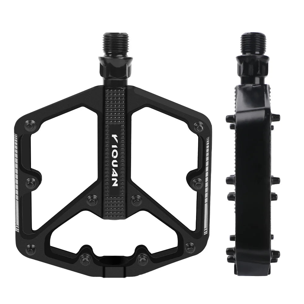 Ultralight Anti-Slip Bicycle Pedals Mtb Aluminum Alloy Black Double Du Pedals for Bicycles
