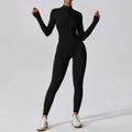 Nude Solid Breathable Long Sleeve Yoga Bodysuit High Intensity Fitness Sports Clothing Custom Logo Washed Technique Plus Size